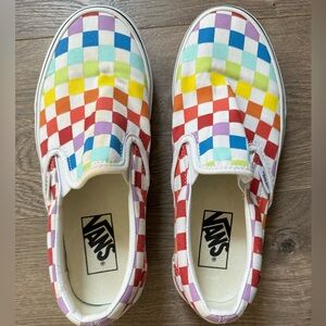 Vans Classic Slip On Shoes Size 6.5 womens